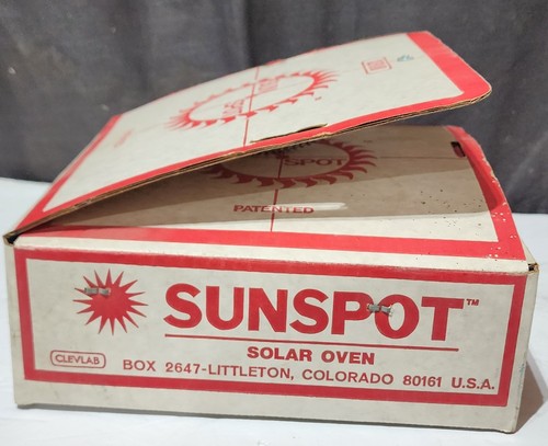 Vintage sunspot solar oven - vintage,