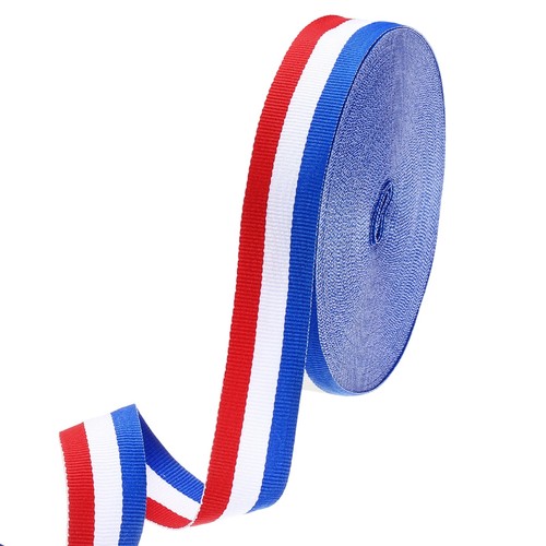 Stripe grosgrain ribbon 25 - 1",