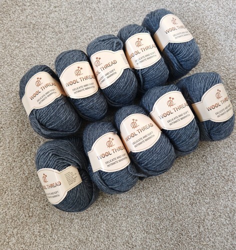 Wool thread yarn skeins - thread, 10
