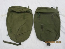 2X Webbing 90 Side Pouches, Olive, IRR, PLCE Daypack, Side Pockets, #8/25/9