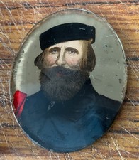 Antique reverse painted - antique,