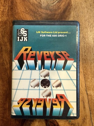 Oric reverse game cassette - oric,