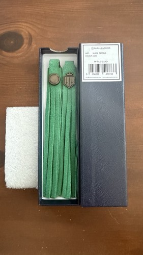Fairfax favour tassels - tassels, jade