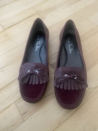 Ladies jane shilton burgandy - shilton,