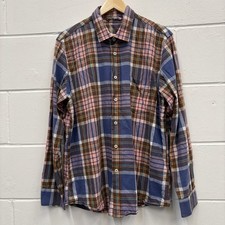 Boden Check Plaid Shirt Mens