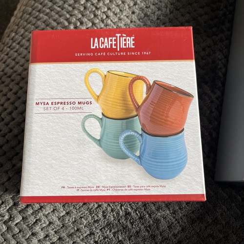 Cafetiere espresso mug set - cafetiere,
