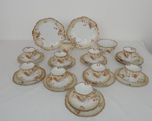Antique victorian bone china - bone,
