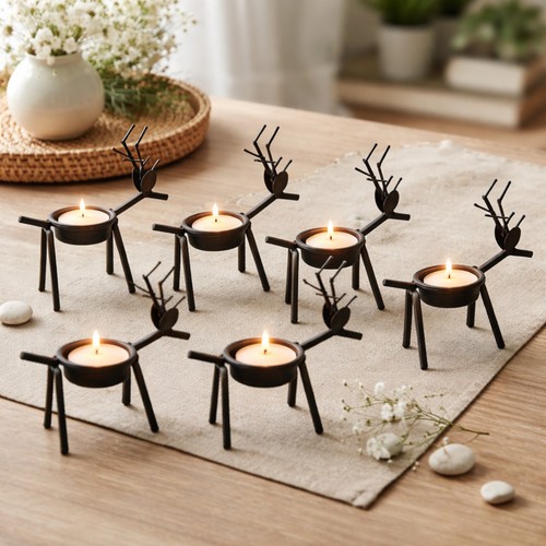 Set metal reindeer - 6,