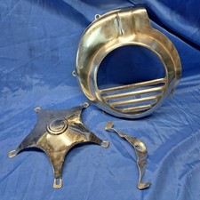 Vespa Px125 Chrome Engine Cover. Wheel Cover & Seat Bracket
