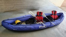 Sevylor Colorado 2 Person Inflatable Kayak/Canoe,  Stow Bag, Seats, Oars KCC 335