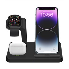 3in1 Charger Dock Charging Cradle For Apple Watch 11 Air Pods iPhone 14 13 12