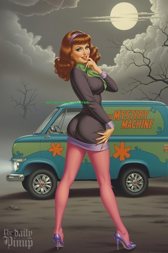 Fridge magnet daphne blake - daphne,