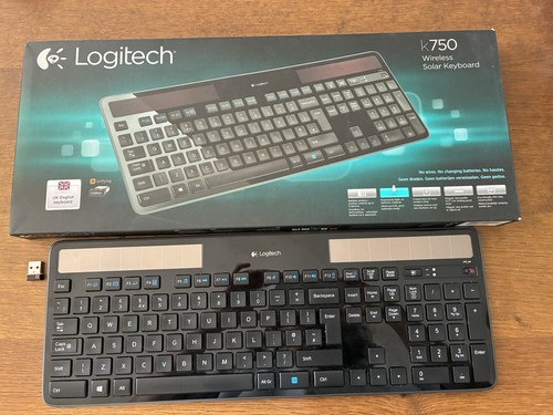 Logitech 750k wireless solar - logitech,