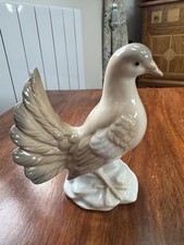 5.5 High Porcelain Dove Ornament Bird Figurine