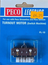 Peco PL-10 Turnout Point Motor Switch Machine Standard Streamline & Setrack