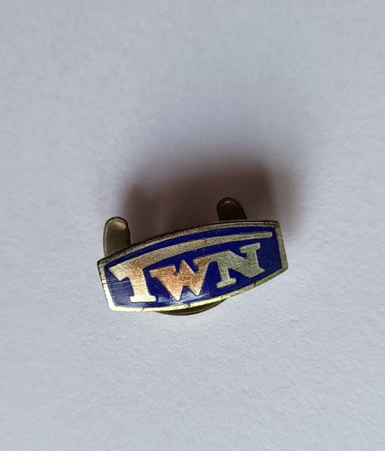 Vintage enamel triumph - triumph, werke