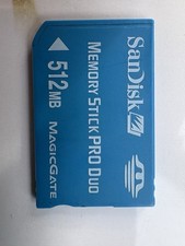 512MB Sandisk Memory Stick Pro