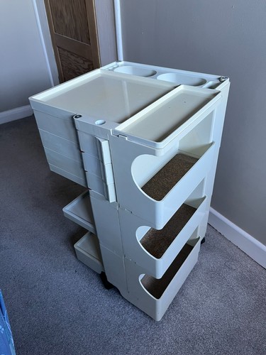 Joe colombo boby trolley for - colombo,