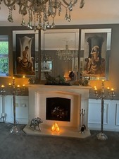 Pair Of Antique Style Floor Standing Candelabra