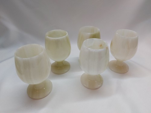 Set five onyx marble - of,