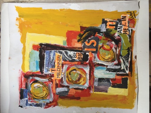 Original abstract painting - original,
