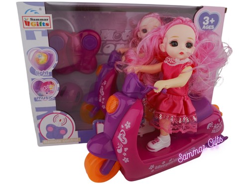 Scooter motorcycle doll - scooter,
