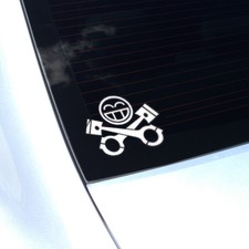 JDM Pistons Decal Sticker For