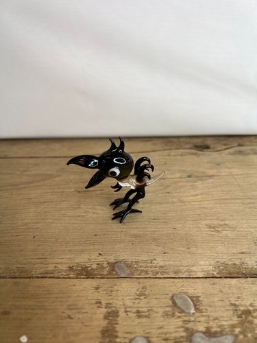 Vintage small murano - small, black