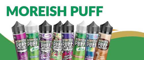 Moreish puff 50ml 0mg liquid - 50ml, e-liquid