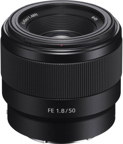 Sony 50mm 8 prime - f/1.8,