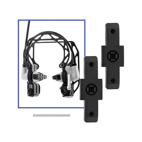 Black brake pads - black,