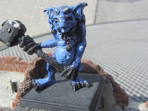 Stone troll club two - troll,