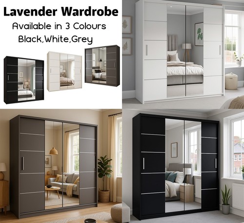 Modern double mirror sliding - ,