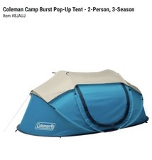 Coleman Camp Burst Pop Up Dark