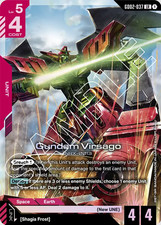Gundam TCG - Gundam AGE-1 Normal GD02-021 LR- Dual Impact - English - Mint