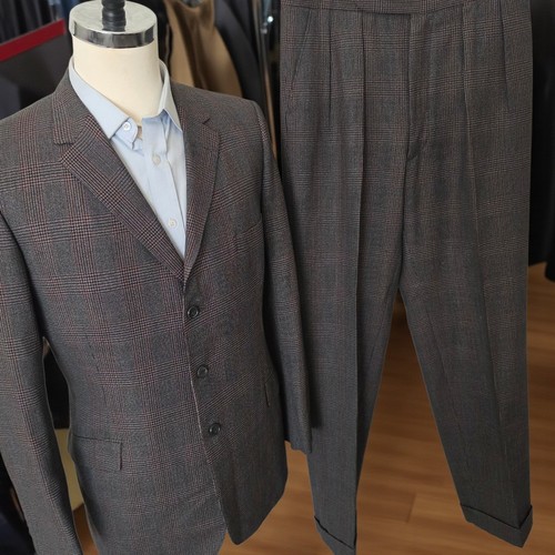 Vtg 1950s aquascutum suit - suit, 42l