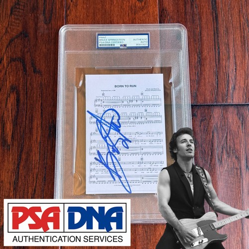 Bruce springsteen autograph - springsteen,