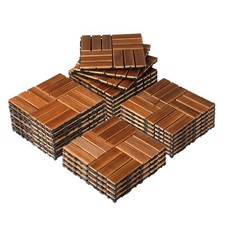 30x30x2.3cm Solid Wood Deck