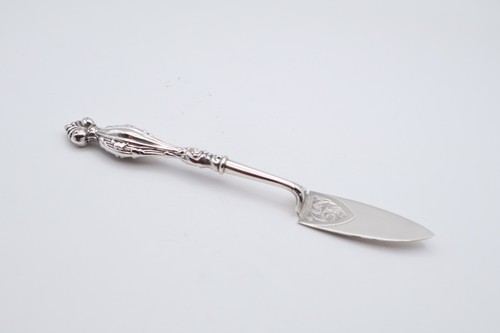 Antique sterling silver cheese - antique,