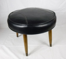 Vtg Mid Century MOD Black