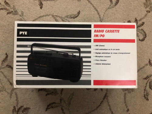 Pye radio casette - radio,