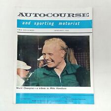AUTOCOURSE Magazine Jan 1959 Vol IX No 34 ASTON MARTIN Mk III TEST Porsche 718