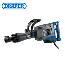 Draper Expert 56411 18.5Kg 1700W Demolition Breaker Inc Pointed and Flat Chisel