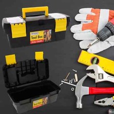 Plastic tool box chest - plastic,