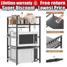 2 Tier Iron Microwave Oven