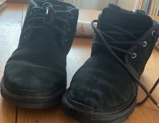 Size 8 black Ugg lace up