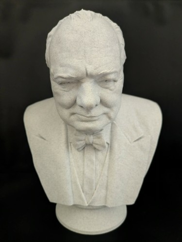 Winston churchill bust - winston, statue