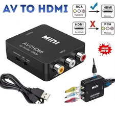 1080p RCA AV to HDMI Converter