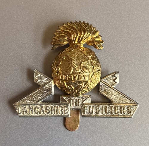 Ww1 lancashire fusiliers brass - lancashire,