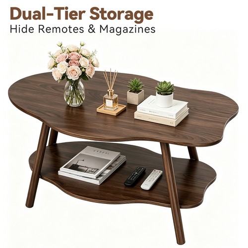 Elegant tier coffee table - elegant, 2-tier